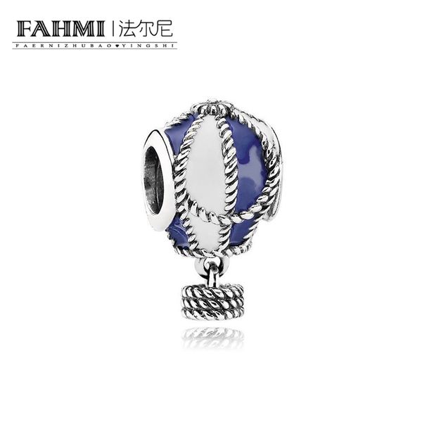 

fahmi 100% 925 sterling silver 1:1 original 791145enmx authentic temperament fashion glamour retro pendant wedding women jewelry, Black