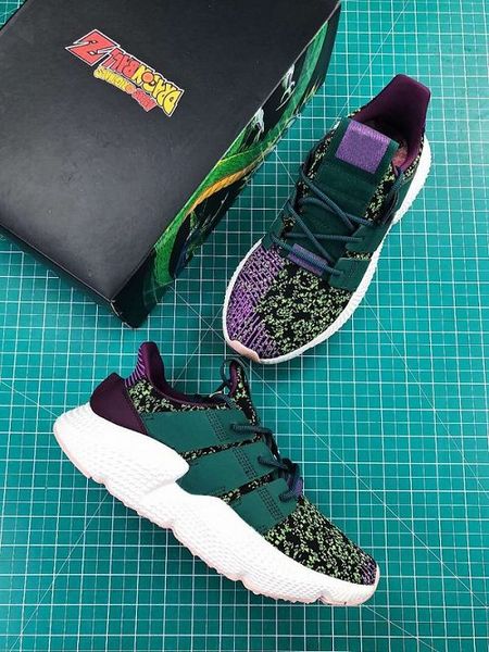 

with box)dragon ball z x prophere cell casual shoes man woman shoes, Black
