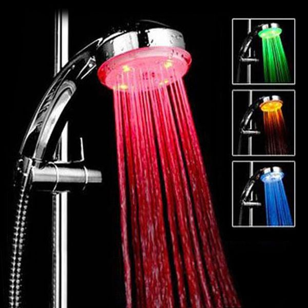 2019 Changing Led Light Shower Head Faucet Water Saving