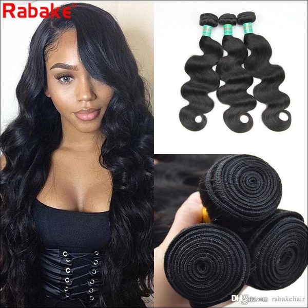 8a Raw Indian Body Wave Human Hair Bundles Rabake Indian Brazilian