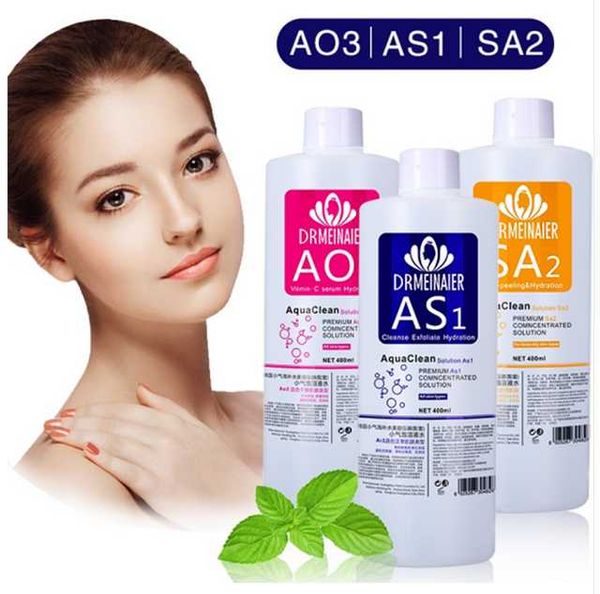 

drop ship epack aqua peeling solution beautiful voices as1 + sa2+ao3 hydra dermabrasion 400ml/bottle
