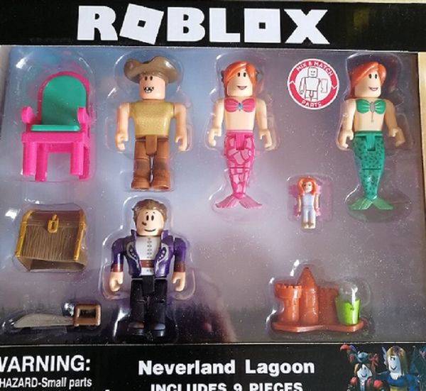 Compre 2019 Personajes De Roblox Figura 7 75 Cm Juego De Pvc Figma Oyuncak Figuras De Acción Juguetes Roblox La Pequeña Mermaid Edtion Juguetes - 