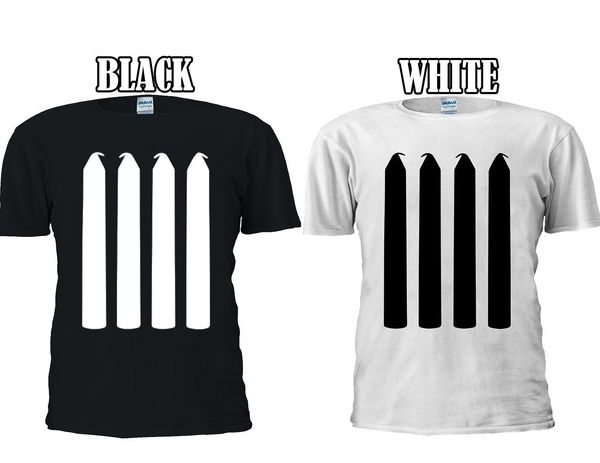 Four Candles Fork Handle The Two Ron T-shirt Baseball Vest Men Women Unisex 2662