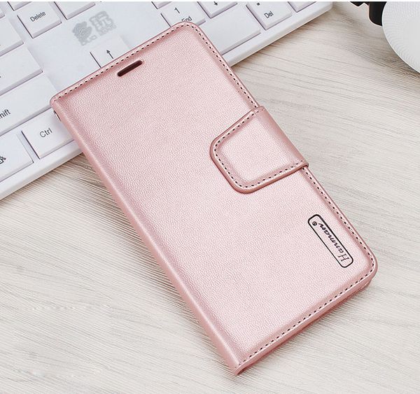 Custodia a portafoglio in pelle PU Hanman Mill per Samsung Galaxy S10 S20fe S21 S22Plus S23 S23Ultra con scatola al dettaglio