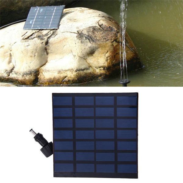 2019 Ornaments Solar Mini Fountain Solar Water Pump Artificial