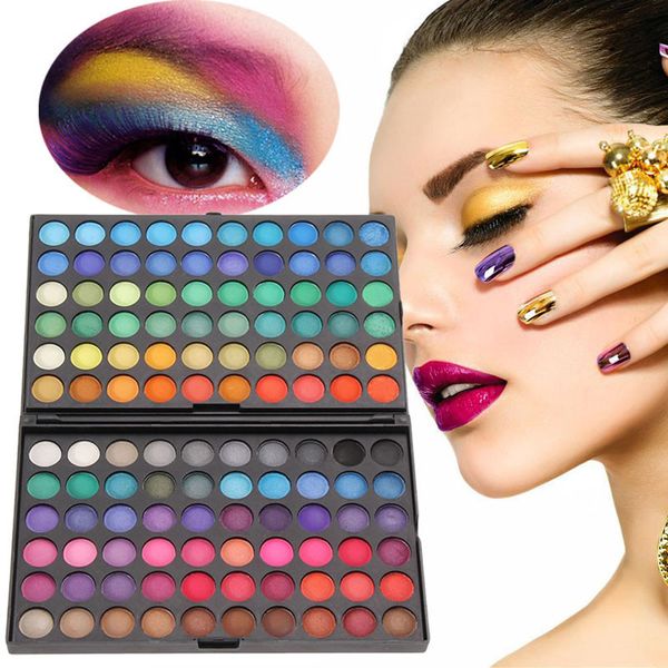 

120 color luminous eye shadow glitter natural easy to wear shimmer waterproof matte eyeshadow palette eyes makeup shining powder