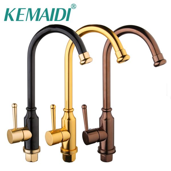 

kemaidi 3 choices hand painting kitchen sink mixer rose gold polished space aluminium metal black tap bathroom faucets