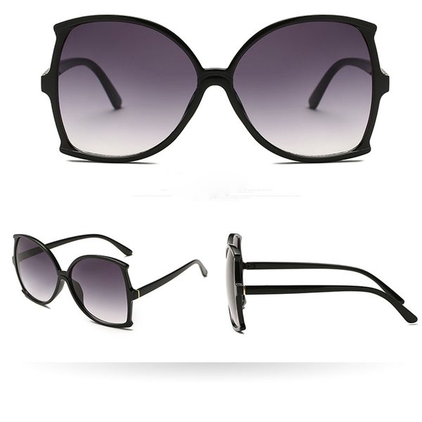 

luxury women sunglasses 2018 women man vintage big frame irregular shape sunglasses eyewear retro lentes de sol hombre a8, White;black