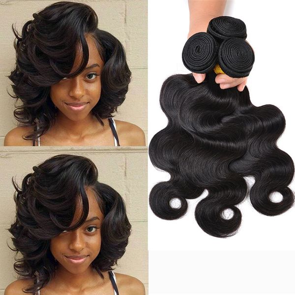 7a Chinese Body Wave Virgin Hair Weaves 100 Unprocessed Remy