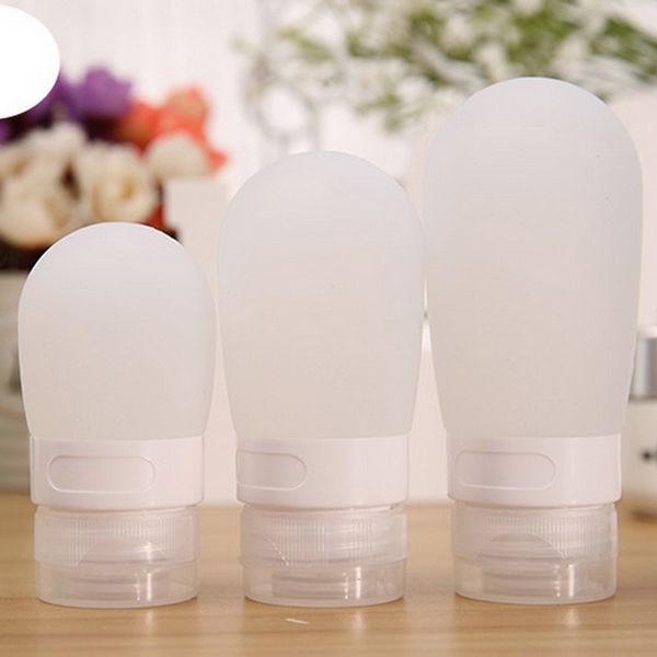

silicone shampoo shower gel lotion sub-bottling tube squeeze tool travel bottles 3 sizes