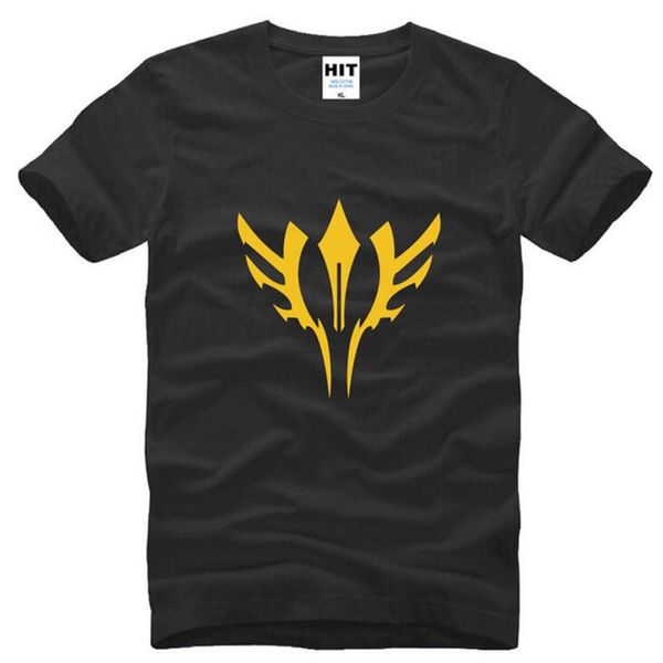 

anime cartoon zeon printed t shirts men summer short sleeve o-neck cotton men's t-shirt fashion cartoon tee fans clothing, White;black