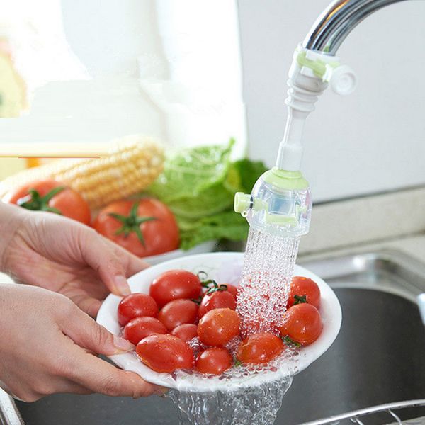 

practical kitchen shower nozzle rotary anti splash tap water valve mouth filter economizer kitchen water-saving device ib673