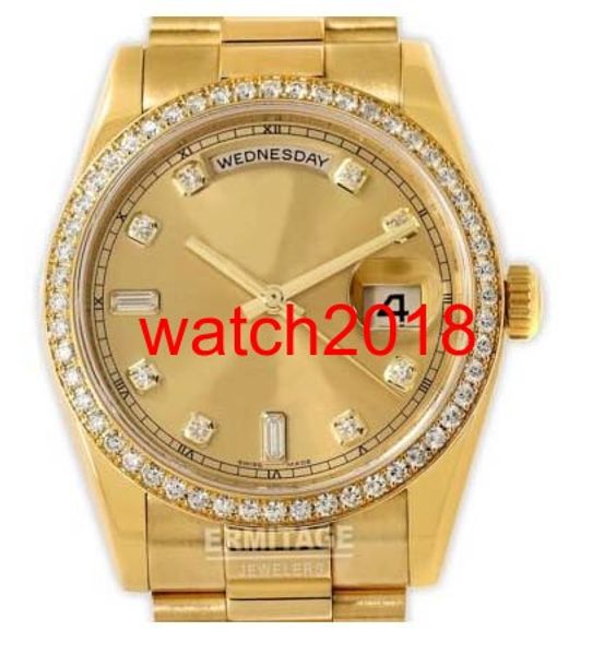 

Luxury Watch 0riginal Box Mens Unworn Watch 118348 One Year Warranty 39mm Mechanical Fashion Men's Wristwatch