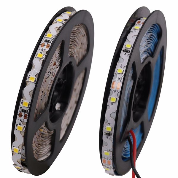 

s shape led strip light 2835 smd flexible led light 60led/m 5m non waterproof tape lights for angle bending channel letter