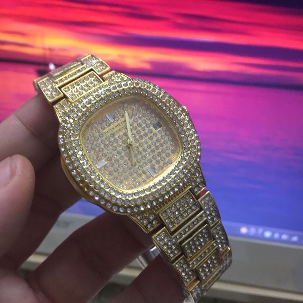 

2018 новый AAA Luxury Brand мужские часы 40 мм Flash diamond watch 36 мм дизайнер мода женщины часы дамы платье наручные часы Montre De luxe