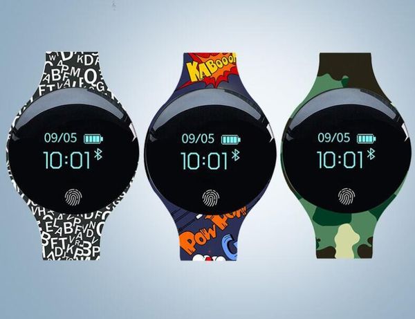 

H8 Smart Bracelet Bluetooth Wristbands Pedometer Sleep Tracker Fitness Watches Smart Band for iOS Android Smart Phone