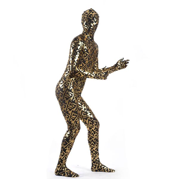 

mzs032) multicolor shiny metallic tights classic halloween costumes fetish zentai suits, Black