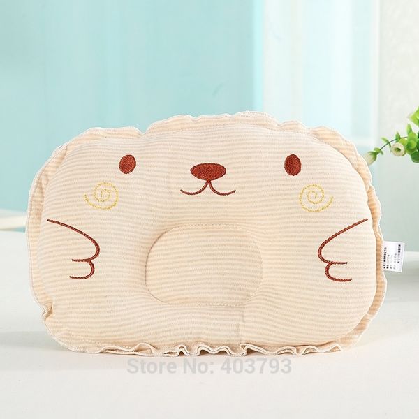 

3pcs/lot multicolor cotton for baby pillow shape pillow anti-migraine baby organic cotton for boy and girl baby accessories