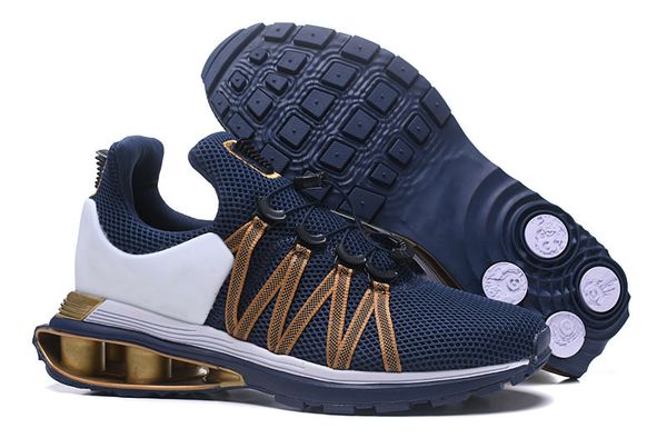 

2018 new gold blue men ba ketball hoe hox 908 gravity men outdoor trainer me h port neaker ize u 7 12
