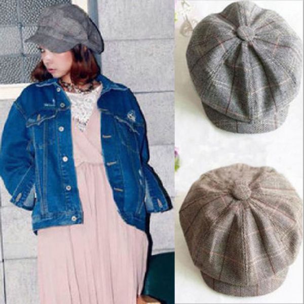 

casual men women golf driving flat cabbie newsboy beret hat new, Blue;gray