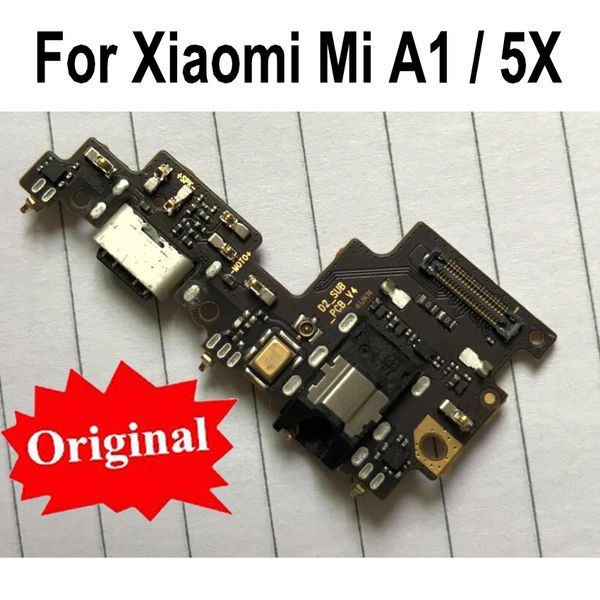 

Original For Xiaomi Mi A1 MiA1 5X USB Charging Charger Port Dock Connector PCB Board Ribbon Flex Cable with Headphone Audio