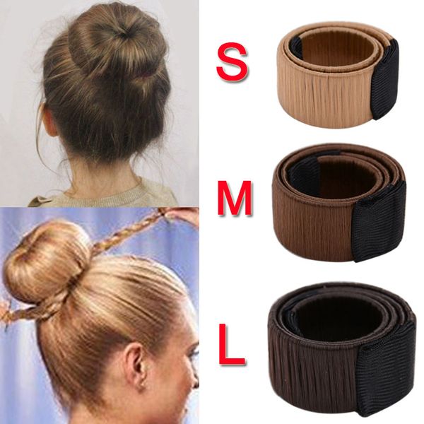 Grosshandel Madchen Franzosisch Magic Hair Bun Maker Donut Styling Haar Falten Wrap Snap Zubehor Fur Frauen Oder Kinder Lockenwickler Roller Dish