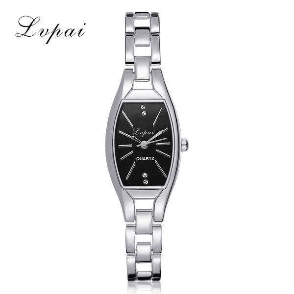 

fashion 2018 splendid ladies watches stainless steel rhinestone quartz wrist watch for women bracelet watch, Slivery;brown