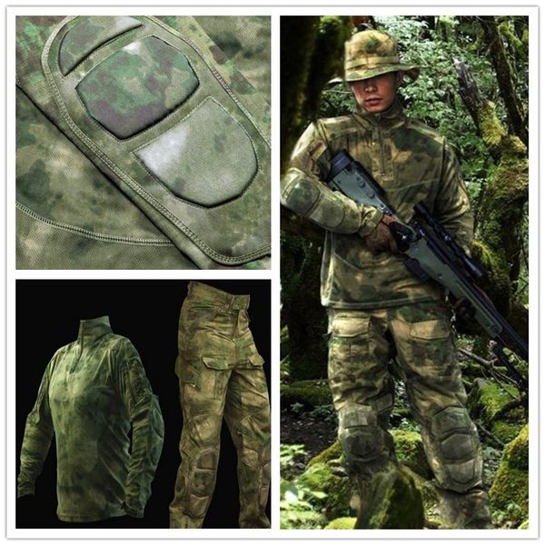 

a-tacs fg tactical combat shirt & pants unform suit bdu us assault, Camo