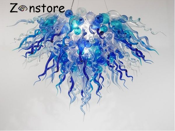 

бесплатная доставка на заказ декоративные стекла люстра свет романтический стиль формы цветка современный кристаллический свет для дома