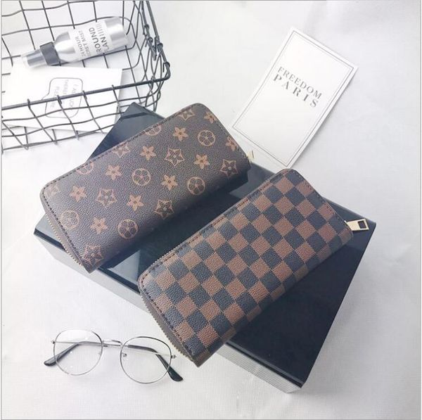 

Wholesale L Home France Famous Brand Designer V Men's Wallet Women's Classical Plaid Coin Card Handbag Birthday Gift
