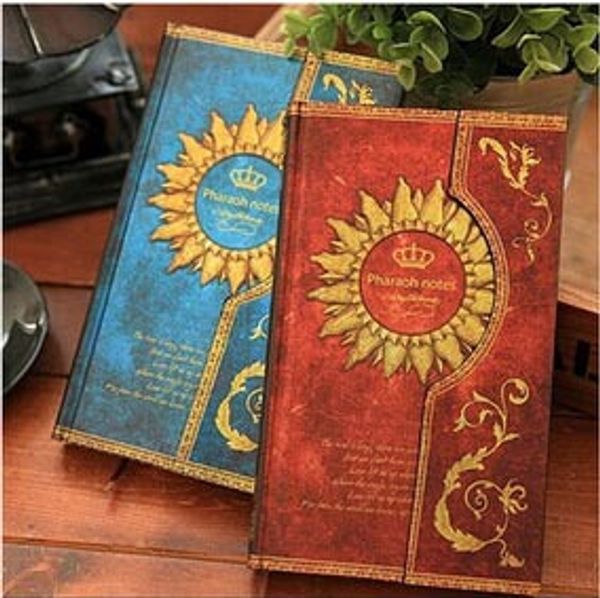 

1lot=4pcretro magic notebook / thick schedul / creative diary book/fashion stationery, Purple;pink