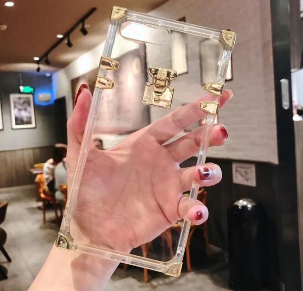 

Роскошный прозрачный чехол для телефона TPU для Iphone X XR XS Max 8 7 6 6s plus 6 6s plus TPU Cases TPU in Back Cover Paris Fashion Skin Shell GSZ463