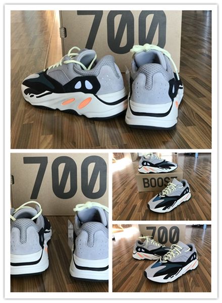 

2018 Новый Оптовая Kanye West Wave Runner 700 Кроссовки Мужские Женщины 700 Баскетбол Обувь Кроссовки