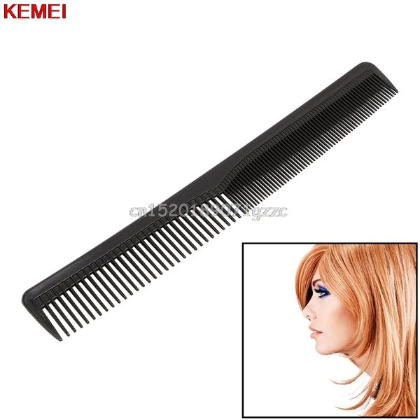 

black salon anti-static hairdressing hair cutting plastic comb tool #h027#, Silver