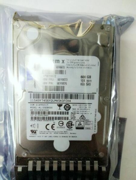 

90y8872 90y8873 x3650 m3 m4 x3850 x5 600g 10k sas 2.5" server hard disk