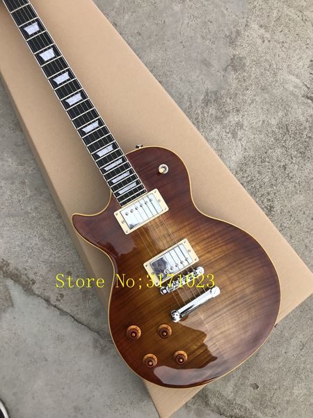 

2018 левша пользовательские 1959 переиздание vos браун электрогитара бесплатная доставка