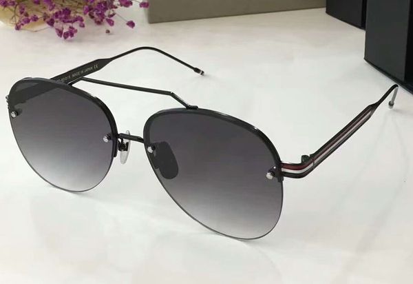 

fashion aivator polit sunglasses glasses gold grey shaded luxury designer sunglasses eye wear new with box, White;black