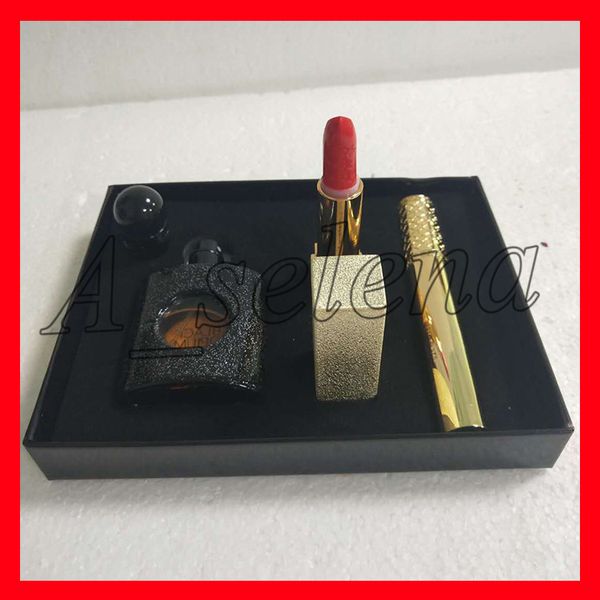 

Famou y brand makeup et kollection lip tick ma cara perfume 3 in 1 make up kit hipping