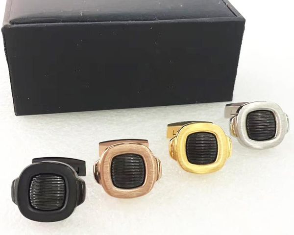 

pp jewelry stainless steel cuff shirt sleeve nail men cufflink french's cufflinks color luxury 1 pair, Silver