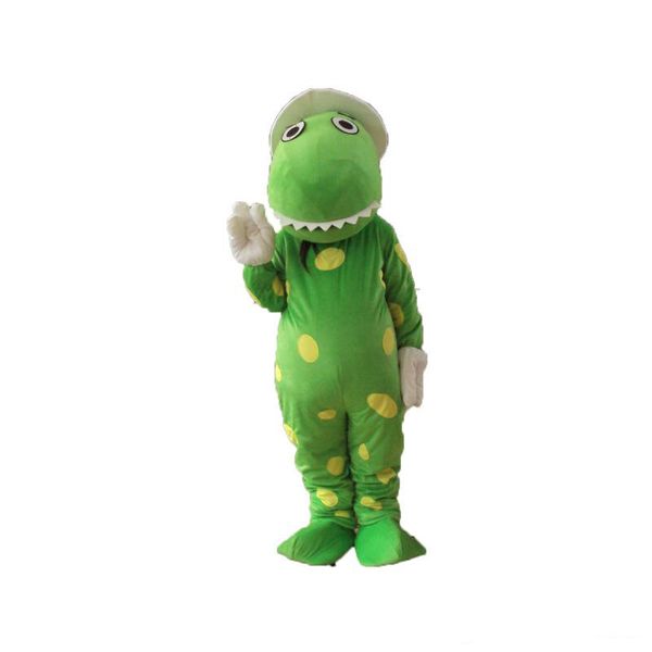 2018 di alta qualità caldo Dorothy il dinosauro costume della mascotte del fumetto vestito operato dal partito abiti vestito di trasporto