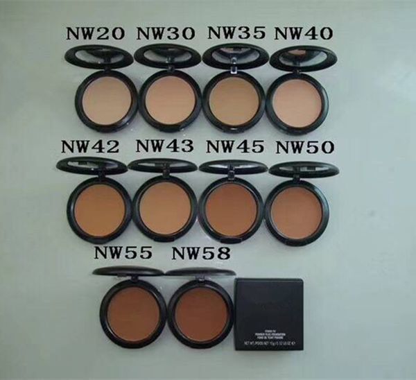 

Makeup brand tudio fix face powder plu foundation 15g nc nw color dhl hipping gift