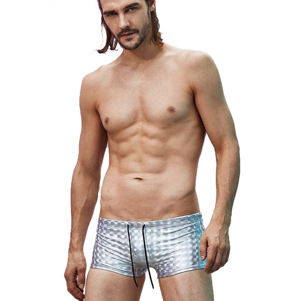 

2018 brand men's swimming trunks for swimwear man swimsuit boxer surf bathing swim wear boxer shorts sunga