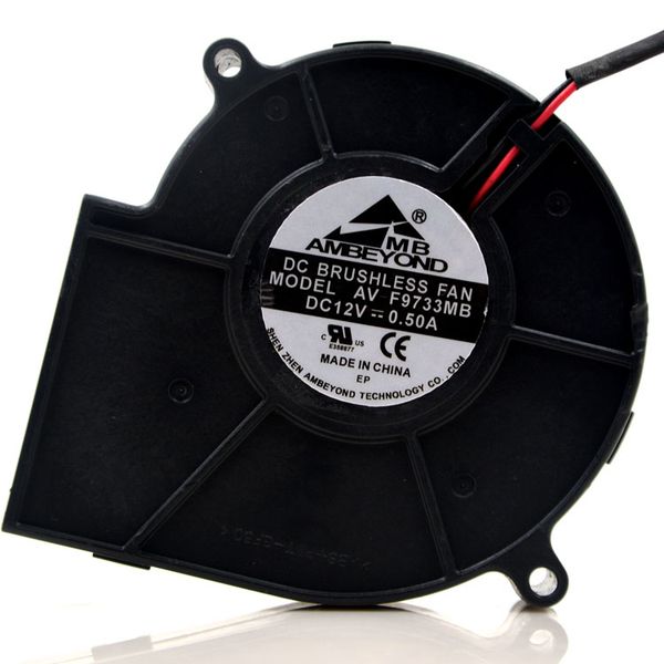 

ambeyond av-f9733mb 12v 0.50a 9733 exhaust blower fan violence barbecue box