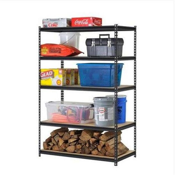 

110 x 45 x 180cm 5 tiers powder coated storage rack home storage & organization