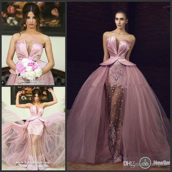 

милая розовое кружево пятно пром театрализованное платья с overskirt 2018 тони чаая пышные юбки принцесса ближнего востока случаю вечернее п, Black