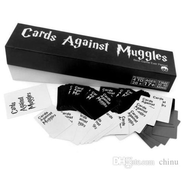 

Card again t muggle the card game ever period can cu tom printing with your logo and de ign