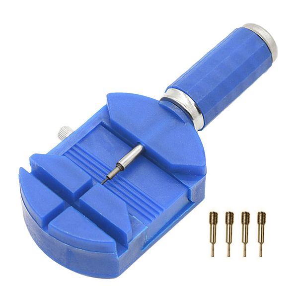 

wholesale-wrist bracelet watch band link slit strap remover adjuster + 5 pins repair tools ~ ll