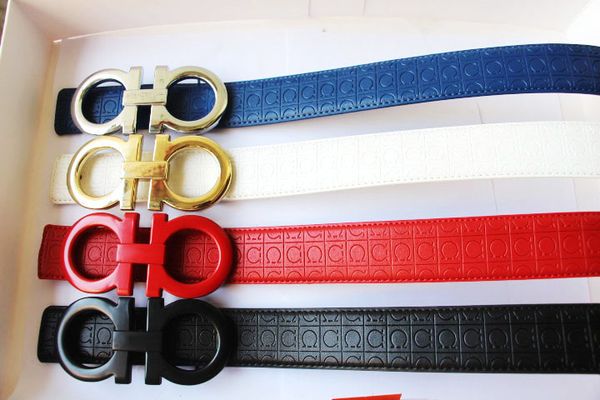 

Горячая распродажа новая мода riem 4 цвета большая пряжка кожаные ремни женщины муж
