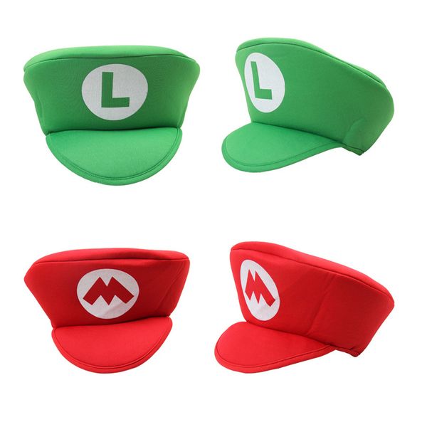 

Super Mario Bro аниме Марио Cap Cosplay Новый лучший подарок супер Марио шляпа 100% хлопок