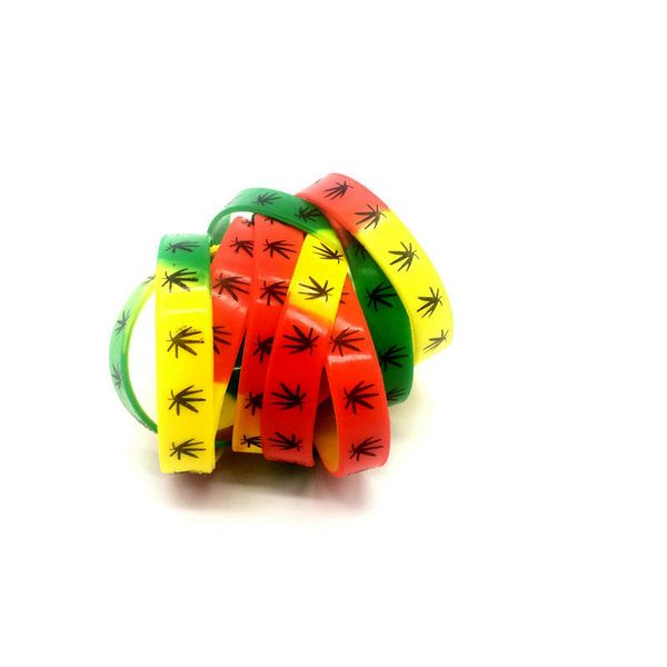 

new whole 100pcs letters print jelly elastic silicone bracelet trendy rubbe, Black